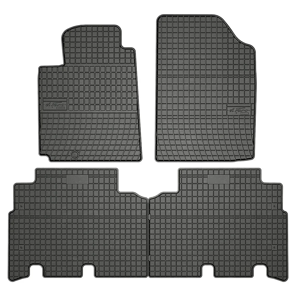 Φωτογραφία προϊόντος: Toyota Yaris Verso (1999-2005) λαστιχένια μαύρα πατάκια Frogum El Toro - 4τμχ