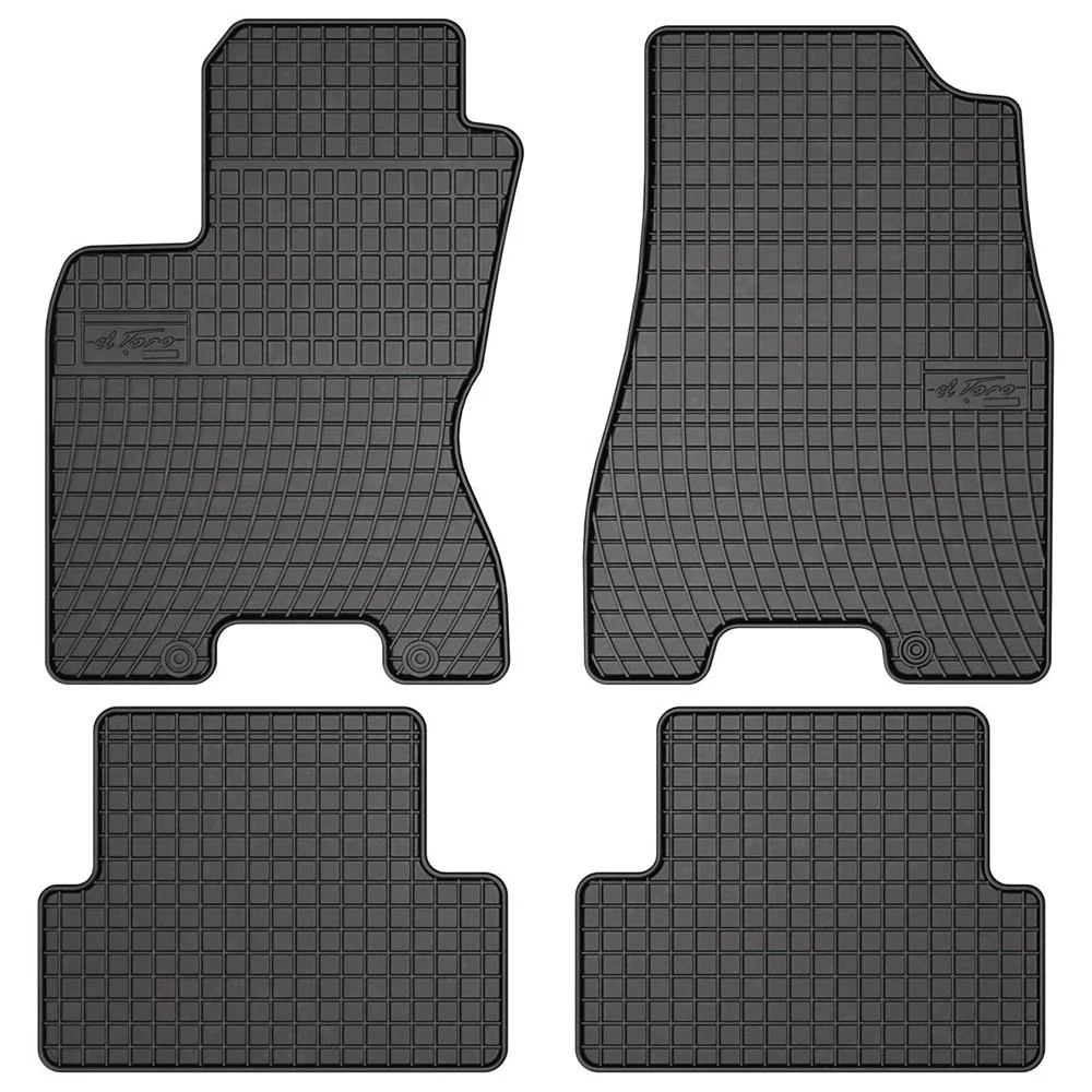 Φωτογραφία προϊόντος: Nissan X-Trail (2007-2014) λαστιχένια μαύρα πατάκια Frogum El Toro - 4τμχ