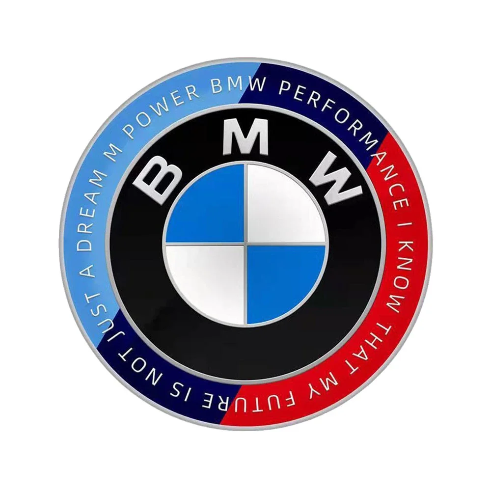 Φωτογραφία προϊόντος: OEM Σήμα καπό BMW 74mm M Performance 50th anniversary 1τμχ