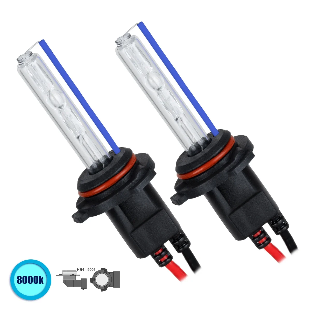 Φωτογραφία προϊόντος: GloboStar® 84021 HB4 9006 ΣΕΤ 2 x Λάμπες Βασικού Φωτισμού Αυτοκινήτου & Μοτοσυκλέτας Xenon HID 70W 6400lm IP20 Ψυχρό Λευκό 8000K