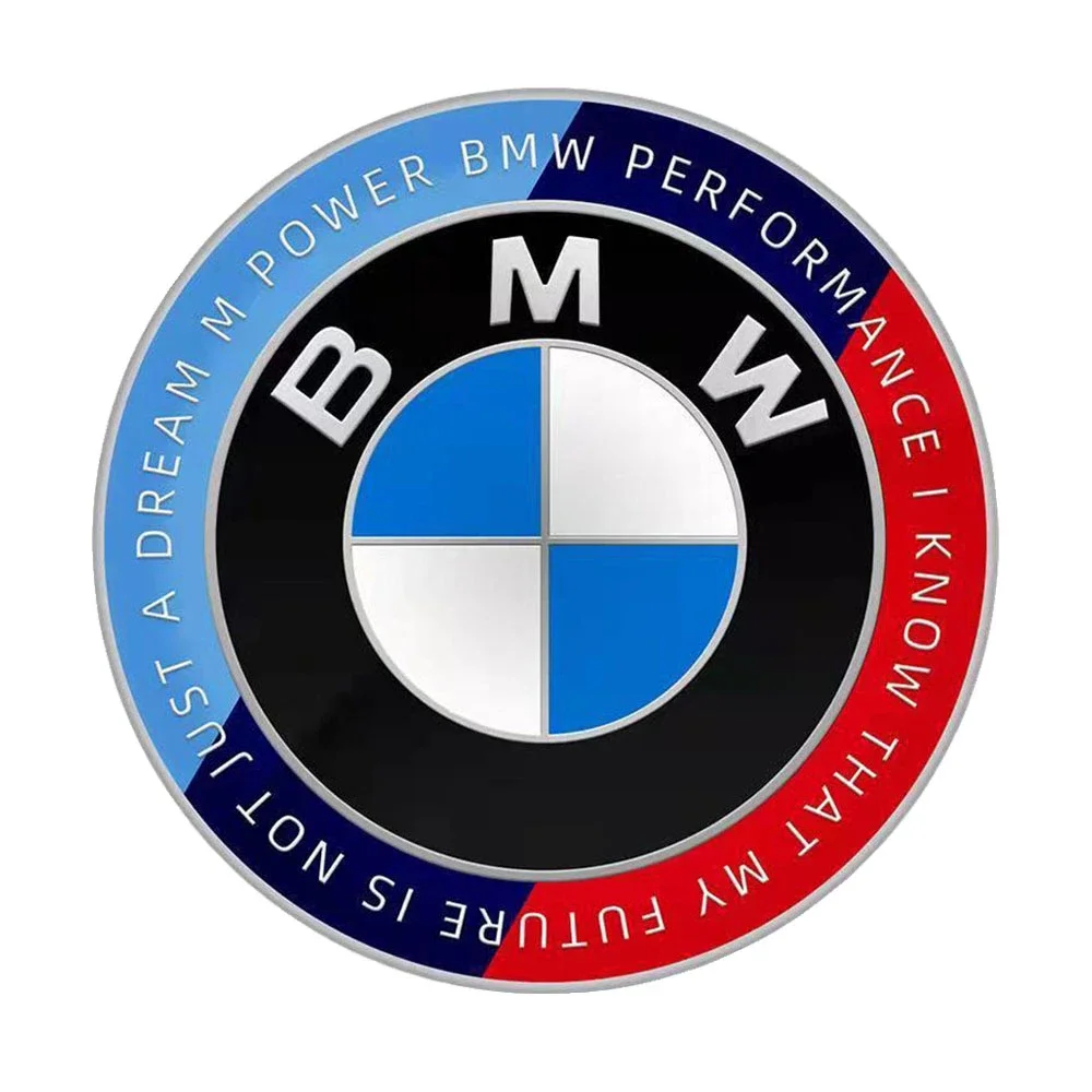 Φωτογραφία προϊόντος: OEM Σήμα καπό BMW 82mm M Performance 50th anniversary 1τμχ