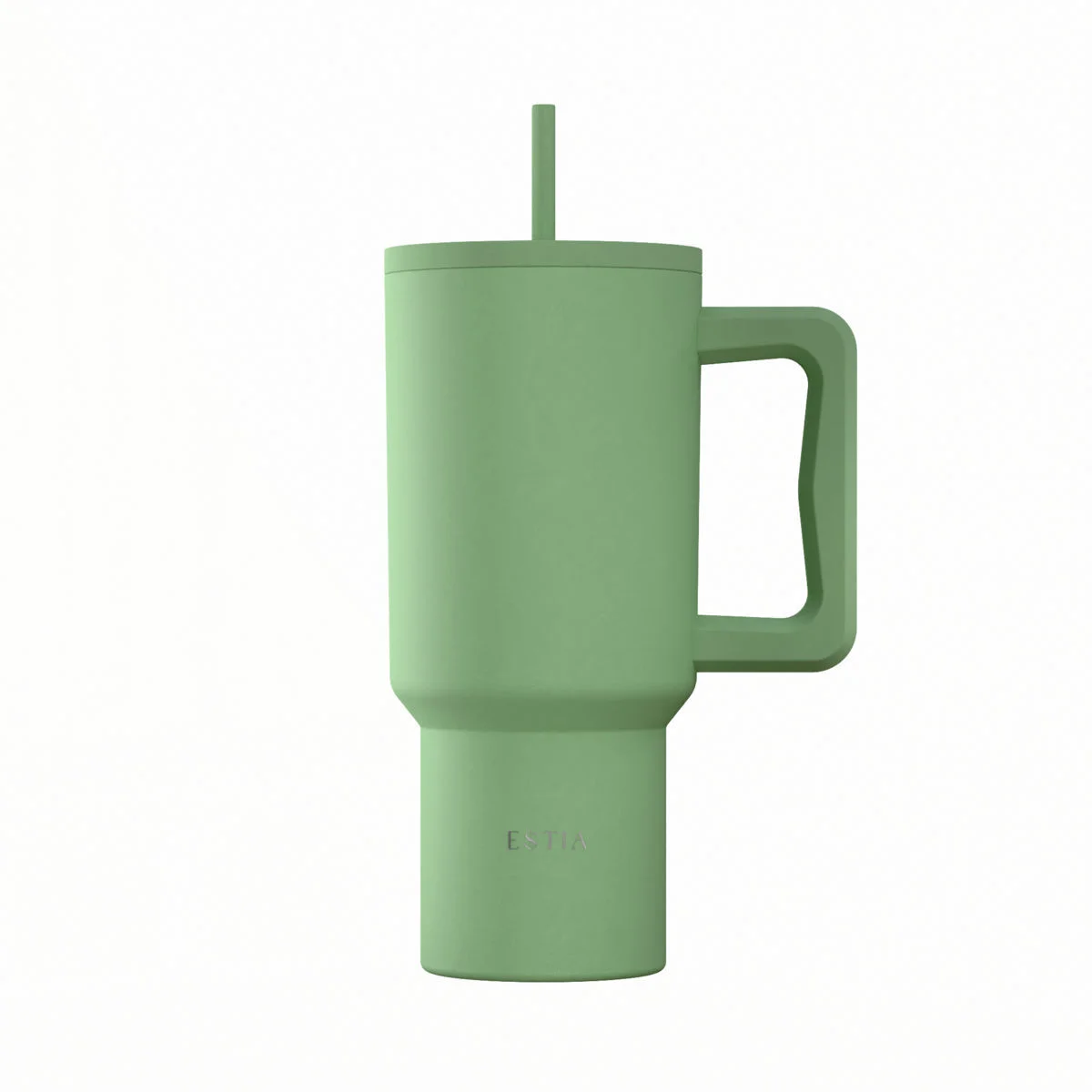 Φωτογραφία προϊόντος: ESTIA ΘΕΡΜΟΣ STRAW TUMBLER XL SAVE THE AEGEAN 900ml PINE