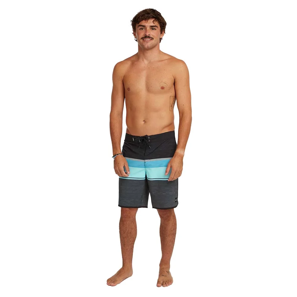 Φωτογραφία προϊόντος: O'neill Men's Lennox Scallop 19inch Swim Shorts Μαύρο - Γαλάζιο 2800237-28013 (O'neill)