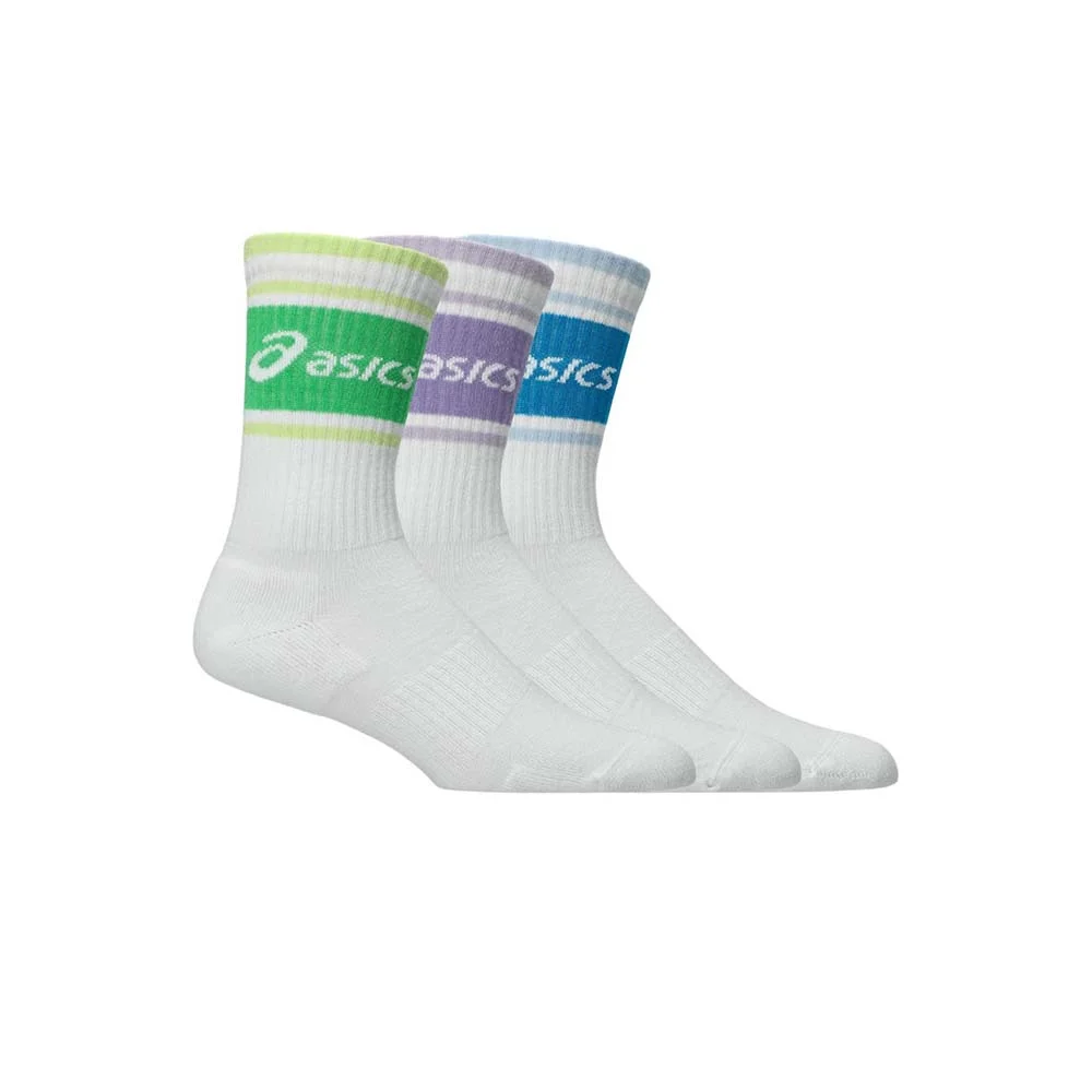 Φωτογραφία προϊόντος: Asics Sportstyle Logo 3 Pair Pack Crew Socks Άσπρο 3033C295-751 (Asics)