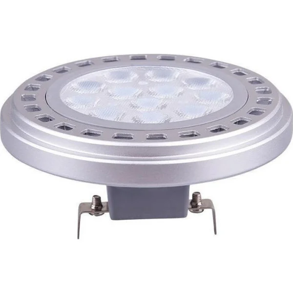Φωτογραφία προϊόντος: EUROLAMP Λάμπα led SMD AR111 11,5W 12V AC/DC ντιμαριζόμενη 820lm θερμό φως 3000K γωνία δέσμης φωτός 24°