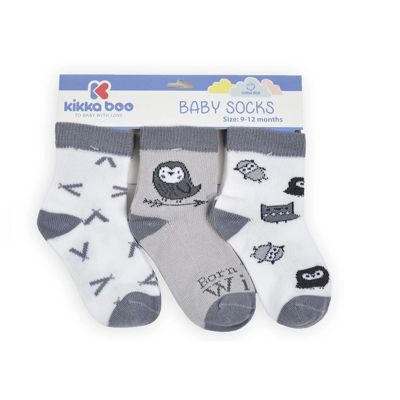 Φωτογραφία προϊόντος: Kikka Βοο Kikka Boo Κάλτσες 3 τμχ Unisex