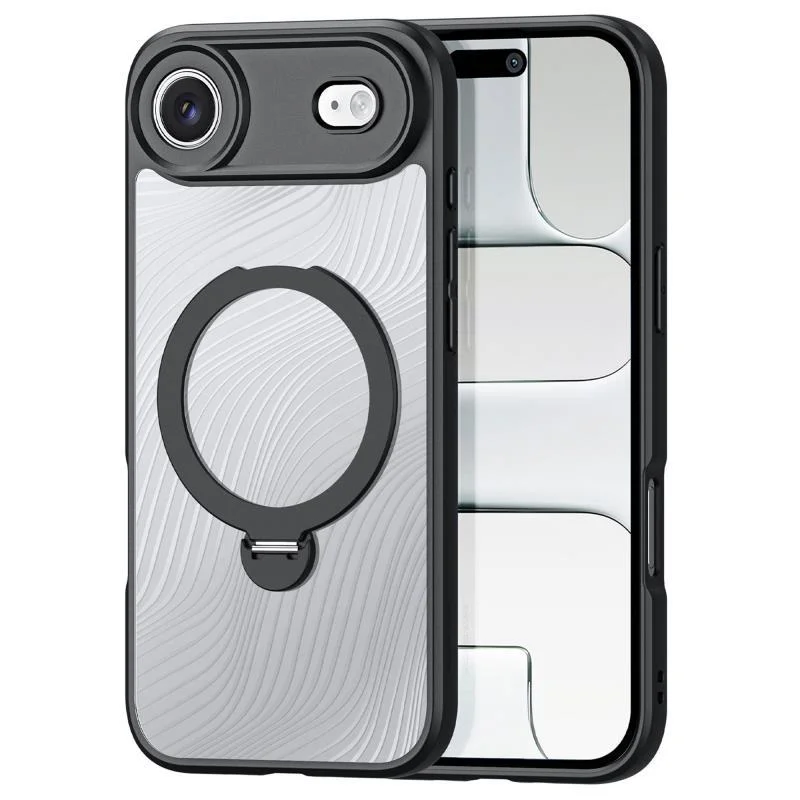 Φωτογραφία προϊόντος: Θήκη TPU & PC Dux Ducis Aimo Magnetic MagSafe με Stand Apple iPhone Air Μαύρο N69669
