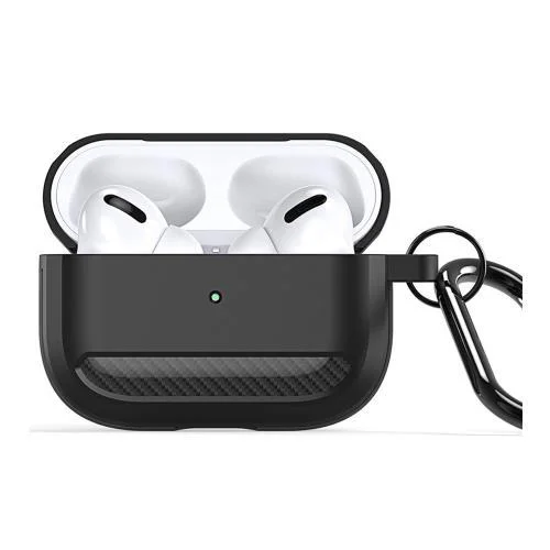 Φωτογραφία προϊόντος: Θήκη TPU Dux Ducis PECB Apple AirPods Pro 2 με Γάντζο Μαύρο N64695
