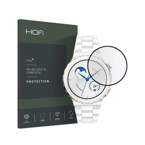 Φωτογραφία προϊόντος: Hybrid Nano Glass Hofi Pro+ Huawei Watch GT 3 Pro 43mm Μαύρο (1 τεμ.) N59282