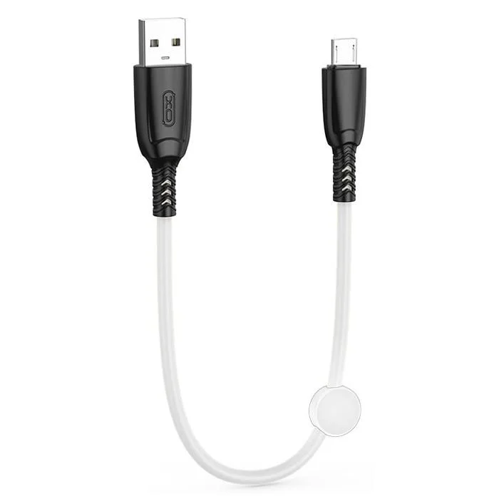 Φωτογραφία προϊόντος: XO Καλώδιο USB High-Speed Α αρσ. - MICRO USB αρσ., 25cm σε λευκό χρώμα