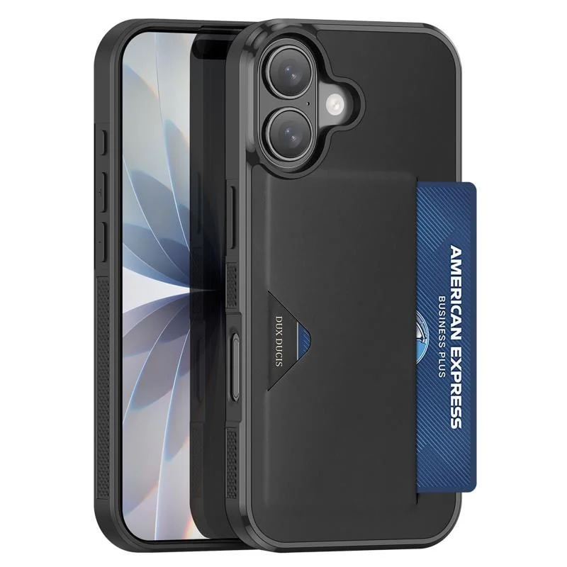 Φωτογραφία προϊόντος: Θήκη TPU PU & PC Dux Ducis Pocard Apple iPhone 17 Μαύρο N69704