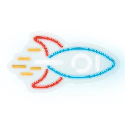 Φωτογραφία προϊόντος: Neon Plexi Neolia NNE18 ROCKET (USB, On/Off & Dimmer) Πολύχρωμο N64435