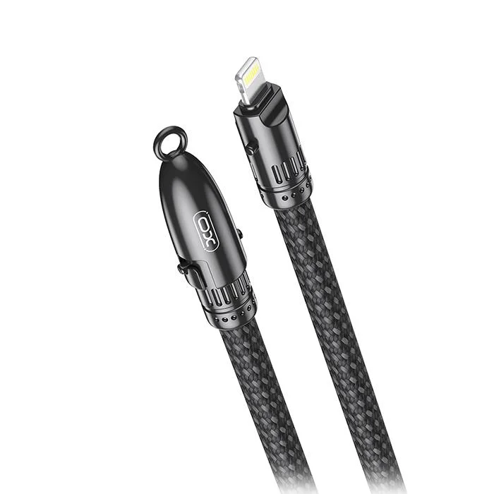 Φωτογραφία προϊόντος: XO Καλώδιο USB High-Speed Type-C αρσ. - Lightning, 0.2m σε μαύρο χρώμα