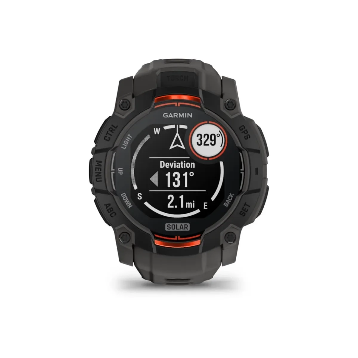 Φωτογραφία προϊόντος: GR Garmin Instinct 3 Solar 50mm Black with Charcoal έως 24 άτοκες δόσεις