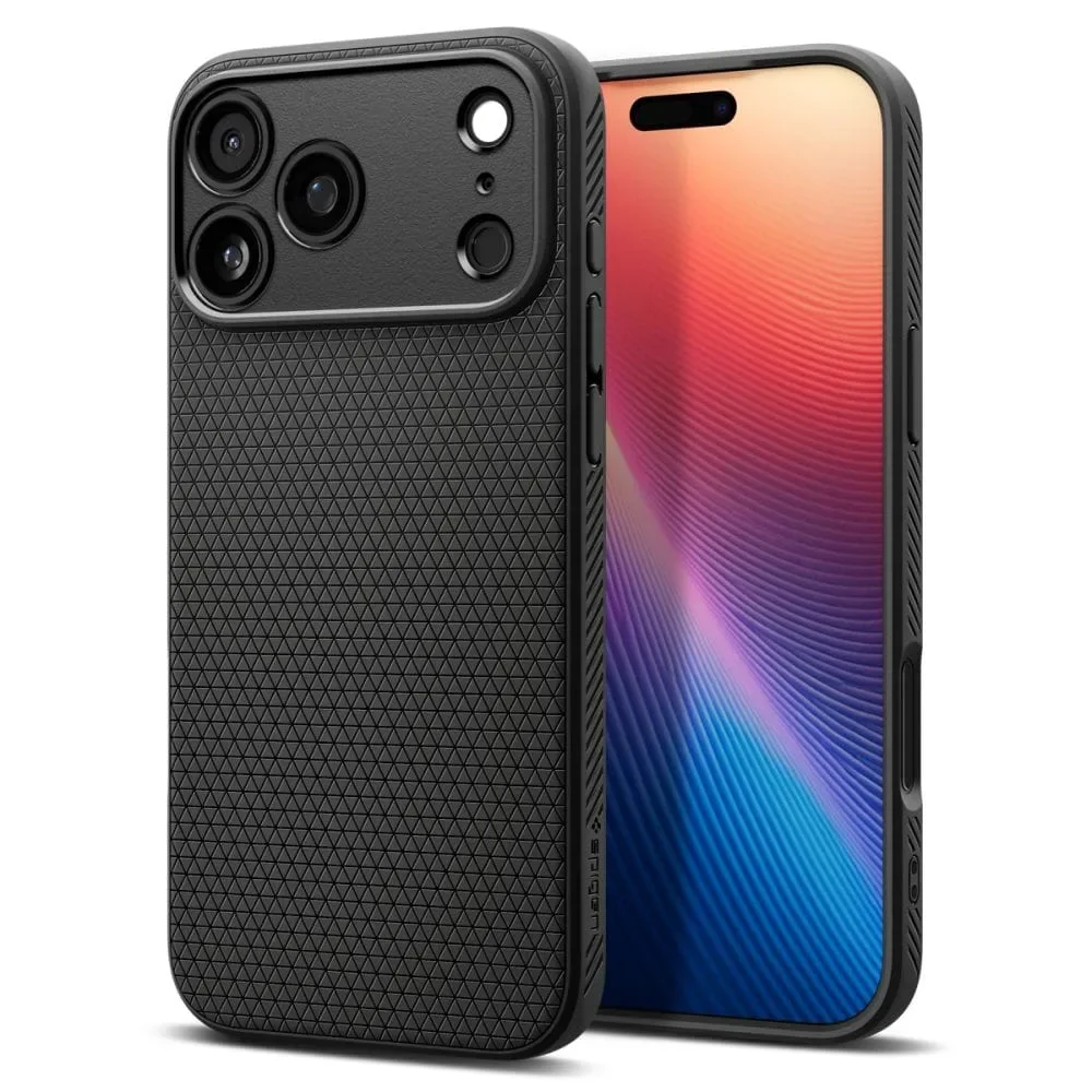 Φωτογραφία προϊόντος: GR Spigen Liquid Air Matte Black for iPhone 17 Pro έως 12 άτοκες δόσεις ή 24 δόσεις