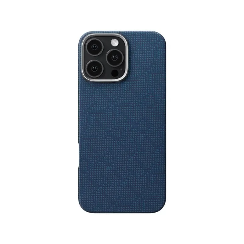 Φωτογραφία προϊόντος: GR Pitaka Tactile Woven Case PTK Dark Blue for Apple iPhone 16 Pro έως 12 άτοκες δόσεις ή 24 δόσεις
