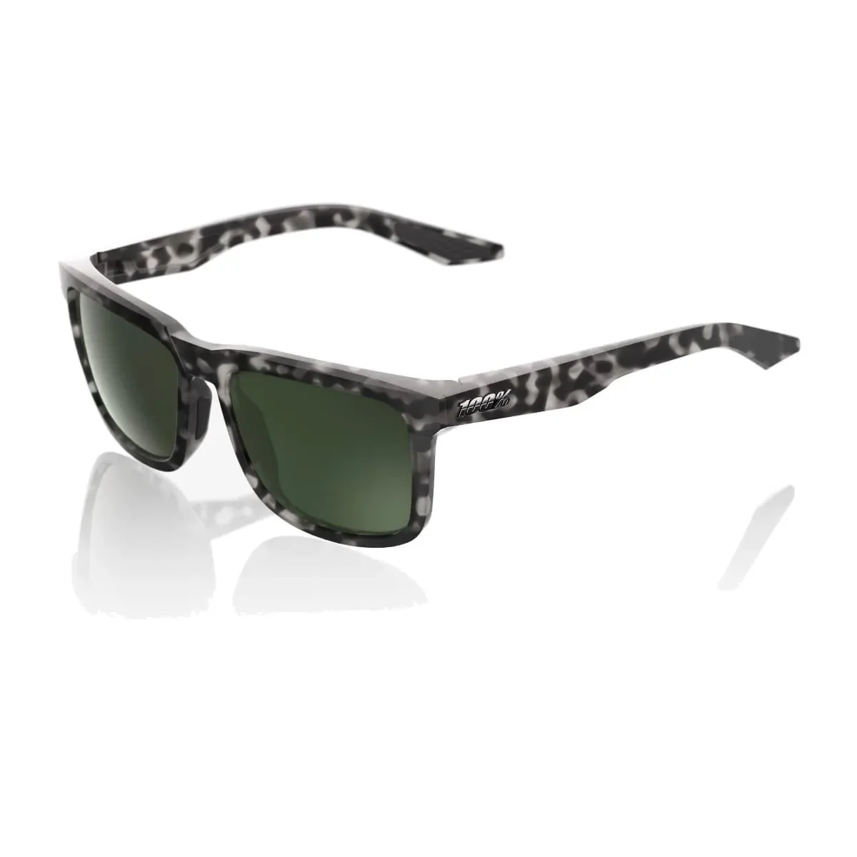 Φωτογραφία προϊόντος: 100% Blake Matte Black Havana Grey Green Lens έως 12 άτοκες δόσεις ή 24 δόσεις