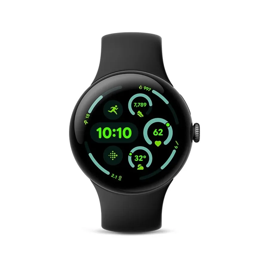 Φωτογραφία προϊόντος: GR Google Pixel Watch 3 (45mm) Obsidian Band έως 12 άτοκες δόσεις ή 24 δόσεις