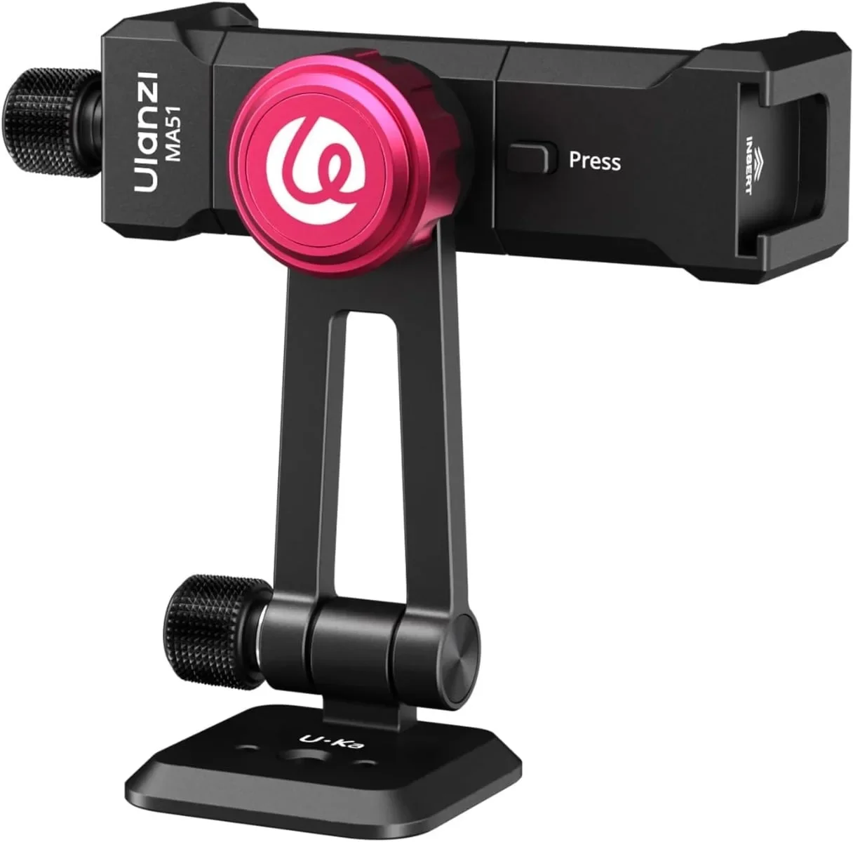 Φωτογραφία προϊόντος: GR Ulanzi MA51 Metal Phone Tripod Mount With Phone Clamp έως 12 άτοκες δόσεις ή 24 δόσεις
