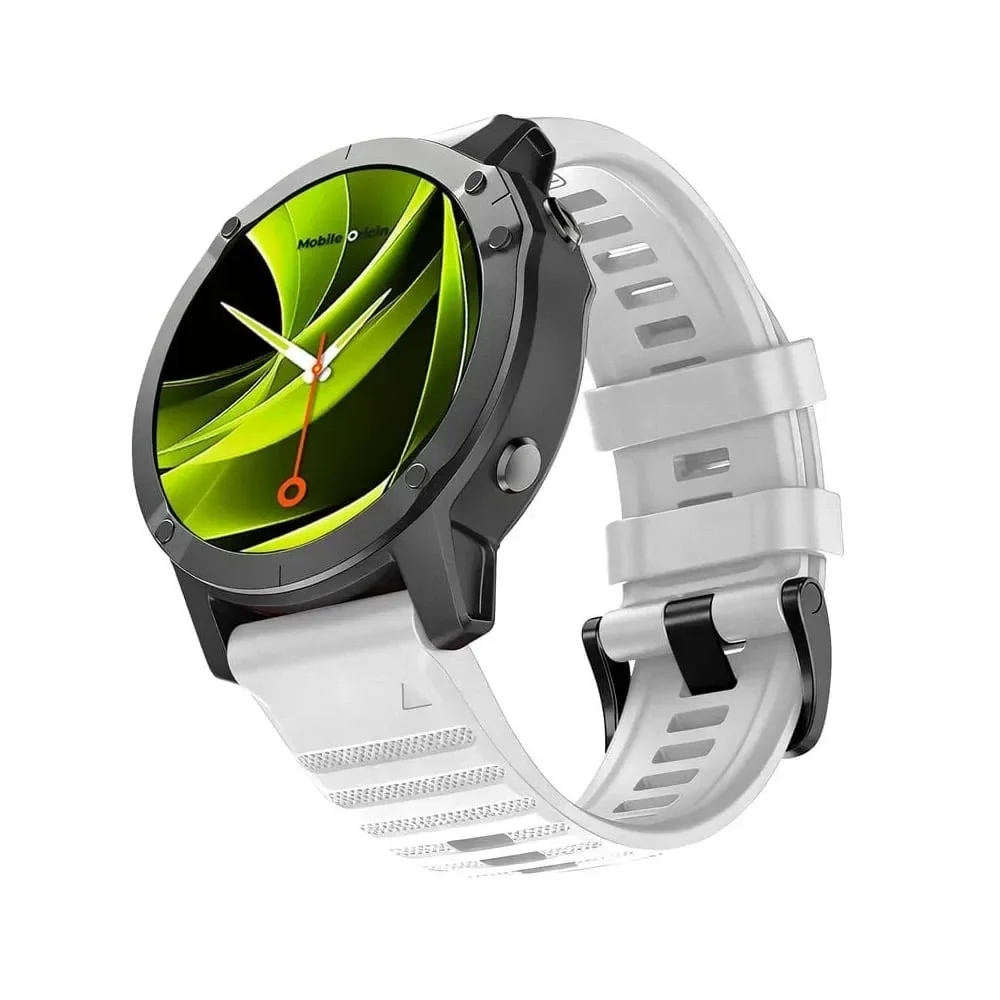 Φωτογραφία προϊόντος: GR Mobile Origin Easy Strap Silicone Watch 26mm White έως 12 άτοκες δόσεις ή 24 δόσεις