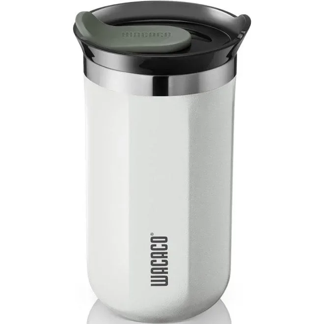 Φωτογραφία προϊόντος: GR Wacaco Octaroma Lungo Travel Mug 300ML Ceramic White έως 12 άτοκες δόσεις ή 24 δόσεις