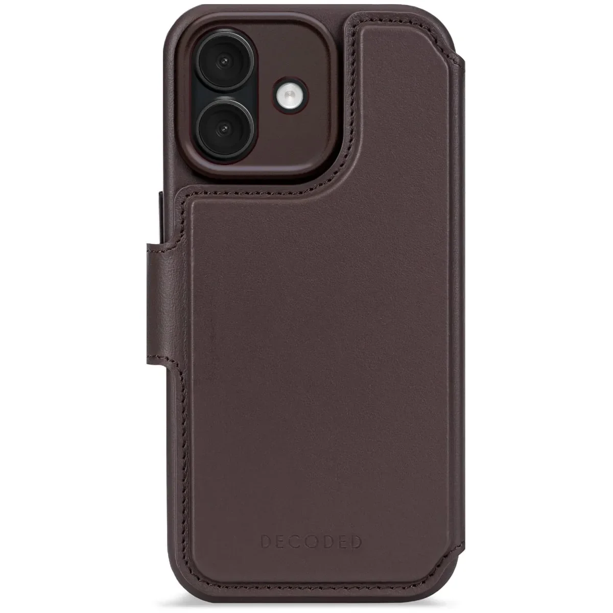 Φωτογραφία προϊόντος: GR Decoded Leather Detachable Wallet for iPhone 17 Chocolate Brown έως 12 άτοκες δόσεις ή 24 δόσεις