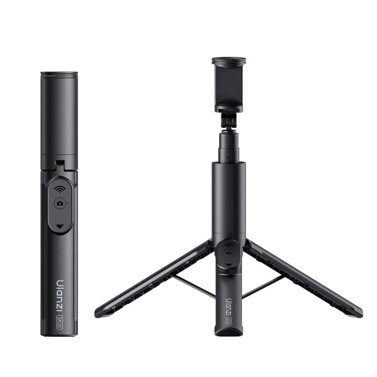 Φωτογραφία προϊόντος: GR Ulanzi SK26 Tripod Selfie Stick With Clamp έως 12 άτοκες δόσεις ή 24 δόσεις