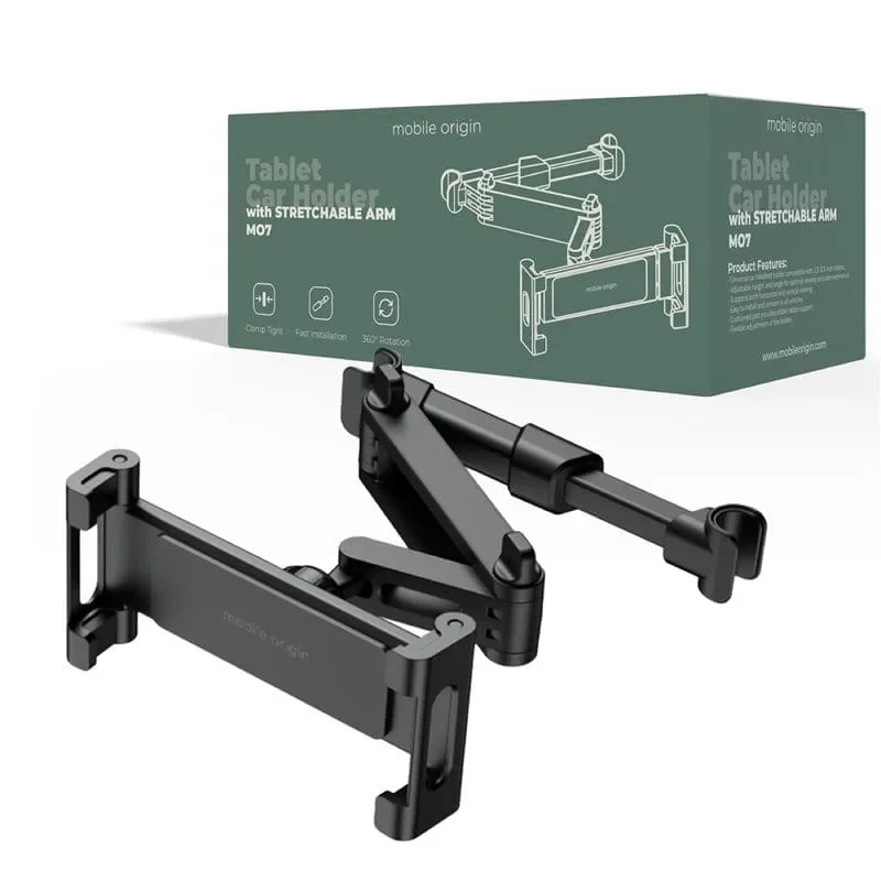 Φωτογραφία προϊόντος: GR Mobile Origin Tablet Car Holder with Stretchable Arm MO7 έως 12 άτοκες δόσεις ή 24 δόσεις