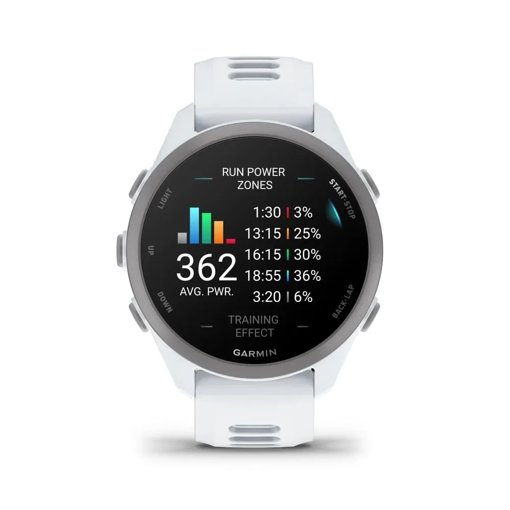 Φωτογραφία προϊόντος: GR Garmin Forerunner 170 Whitestone with Cloud Blue έως 12 άτοκες δόσεις ή 24 δόσεις