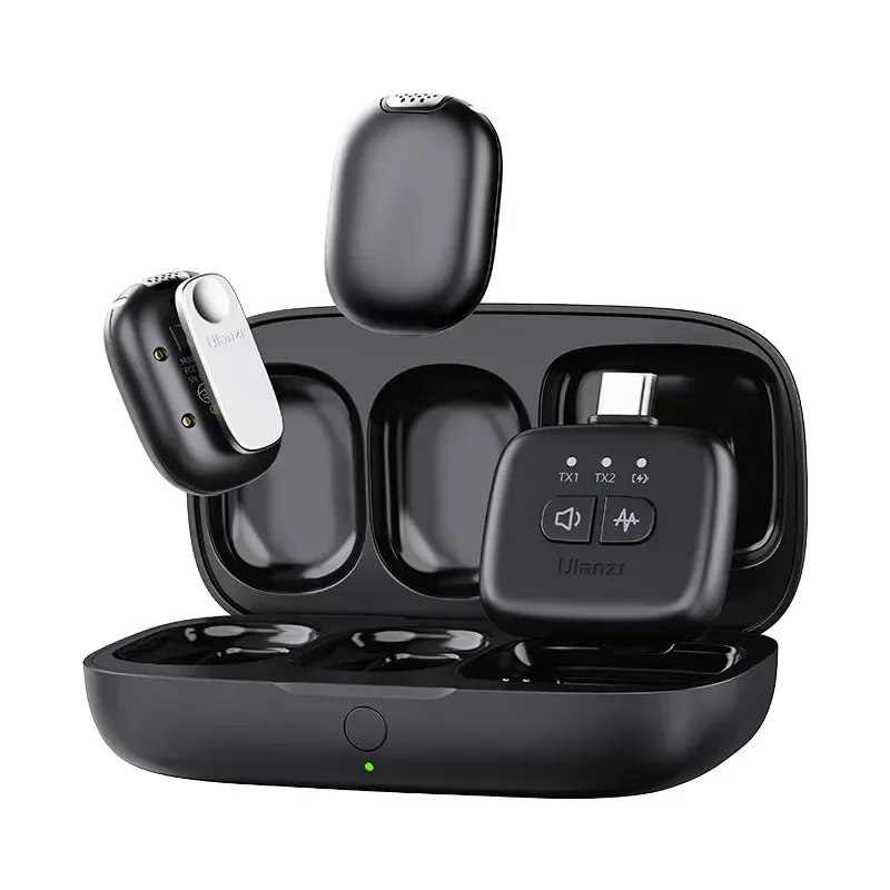 Φωτογραφία προϊόντος: GR Ulanzi A30 Wireless Lavalier Tiny Microphone Black έως 12 άτοκες δόσεις ή 24 δόσεις