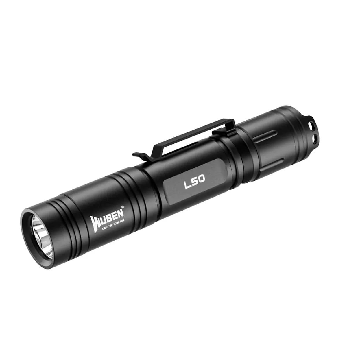 Φωτογραφία προϊόντος: GR Wuben L50 Best Rechargeable 18650 EDC Flashlight Black έως 12 άτοκες δόσεις ή 24 δόσεις