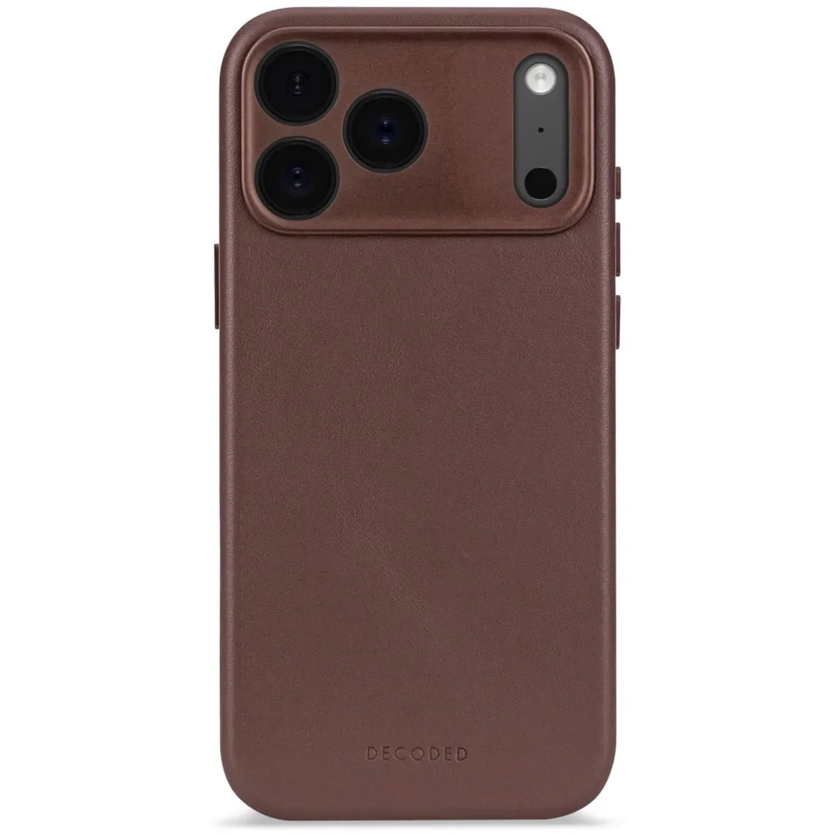 Φωτογραφία προϊόντος: GR Decoded Leather Backcover for iPhone 17 Pro Chocolate Brown έως 12 άτοκες δόσεις ή 24 δόσεις