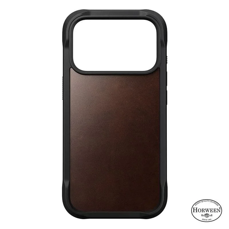 Φωτογραφία προϊόντος: GR Nomad Rugged Horween Leather Case for iPhone 17 Pro Rustic Brown έως 12 άτοκες δόσεις ή 24 δόσεις