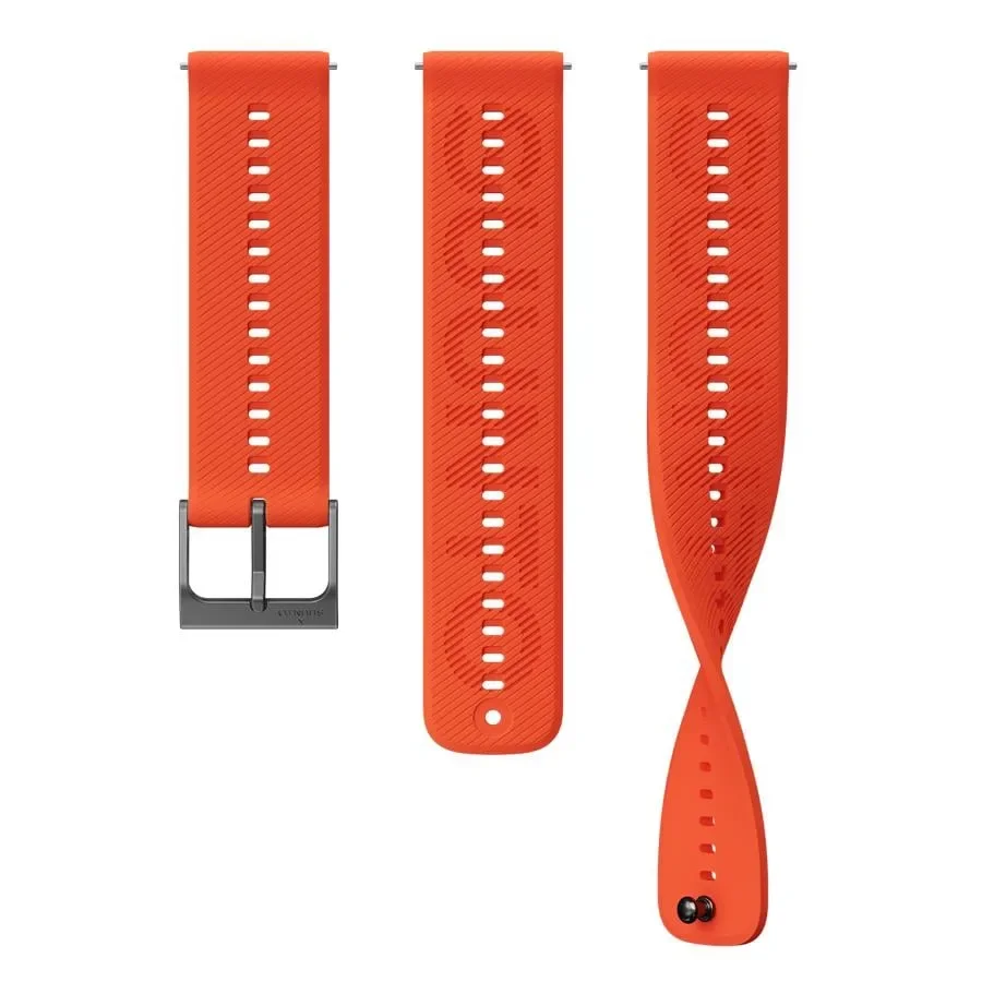 Φωτογραφία προϊόντος: GR Suunto 22 Athletic 6 Silicone Strap Coral Orange S+M έως 12 άτοκες δόσεις ή 24 δόσεις