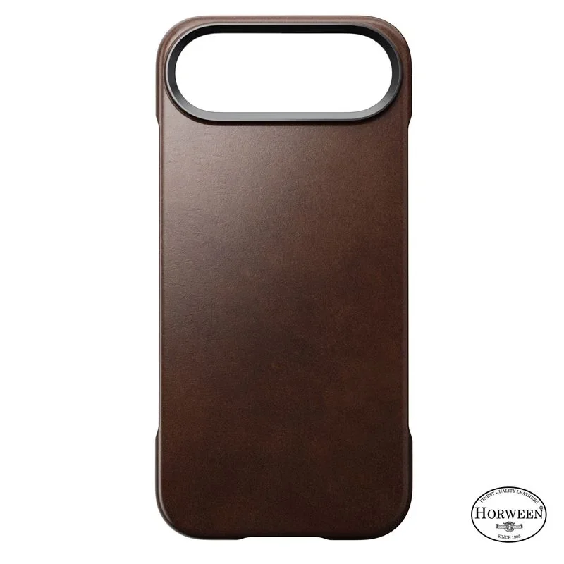 Φωτογραφία προϊόντος: GR Nomad Traditional Horween Leather Case for iPhone Air Rustic Brown έως 12 άτοκες δόσεις ή 24 δόσεις