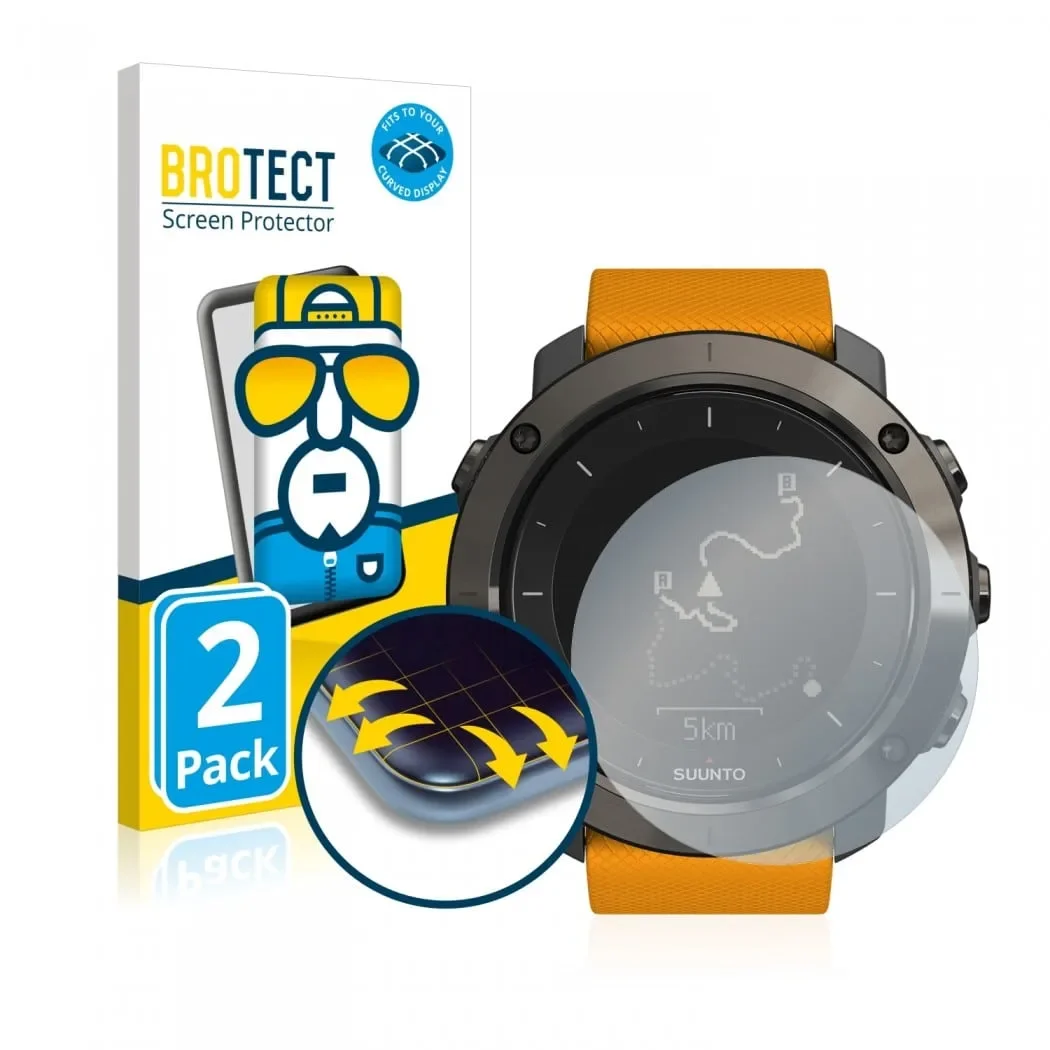 Φωτογραφία προϊόντος: GR Brotect Flex Full-Cover Screen Protector for Suunto Traverse (2-pack) έως 12 άτοκες δόσεις ή 24 δόσεις