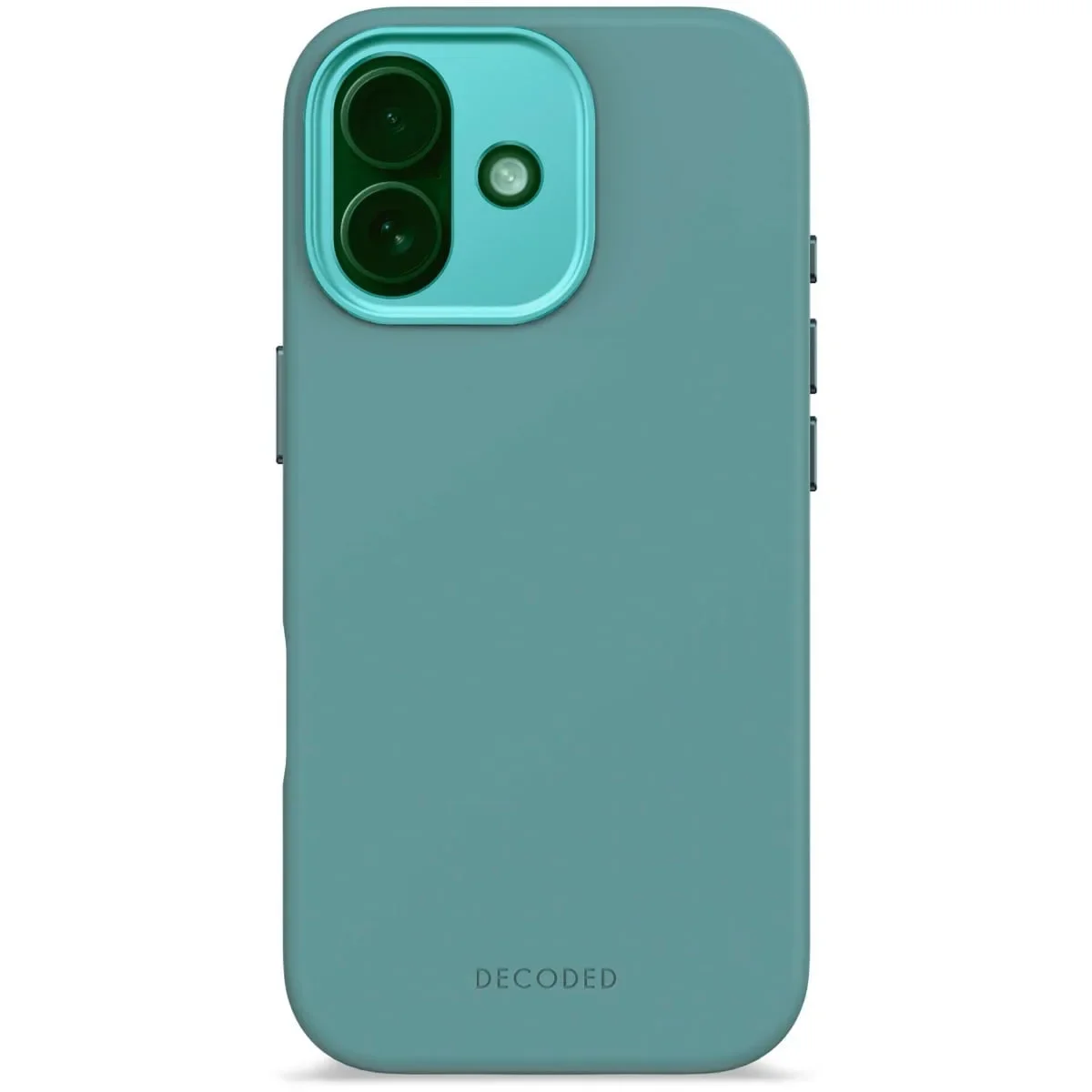 Φωτογραφία προϊόντος: GR Decoded AntiMicrobial Silicone Backcover for iPhone 17 Retro Blue έως 12 άτοκες δόσεις ή 24 δόσεις