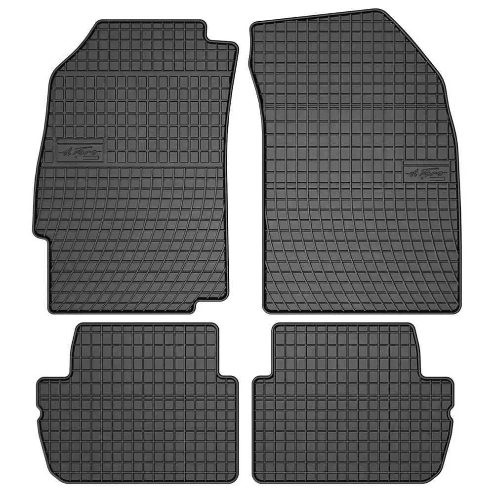 Φωτογραφία προϊόντος: Opel Carl (2015+) / Chevrolet Spark (2015+) λαστιχένια μαύρα πατάκια Frogum El Toro - 4τμχ