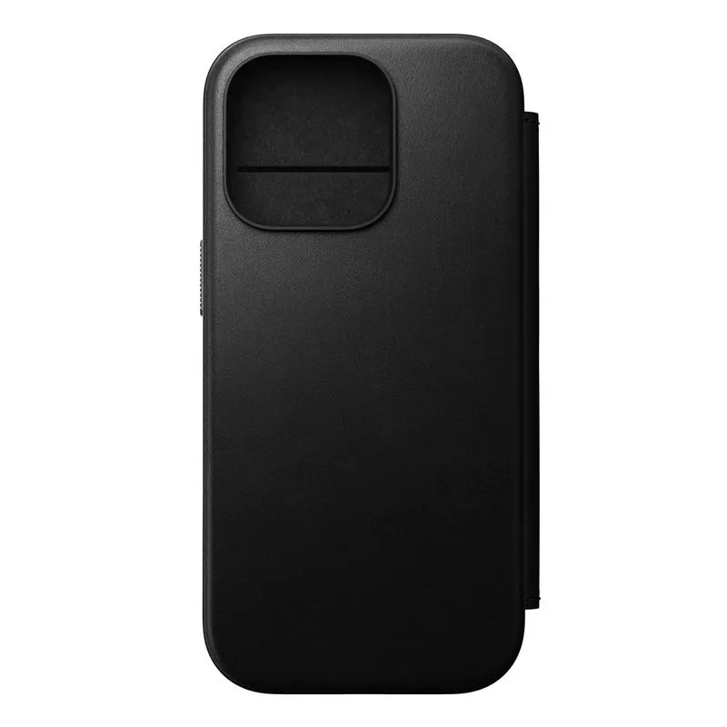Φωτογραφία προϊόντος: GR Nomad Modern Leather Folio Black for iPhone 16 Pro έως 12 άτοκες δόσεις ή 24 δόσεις