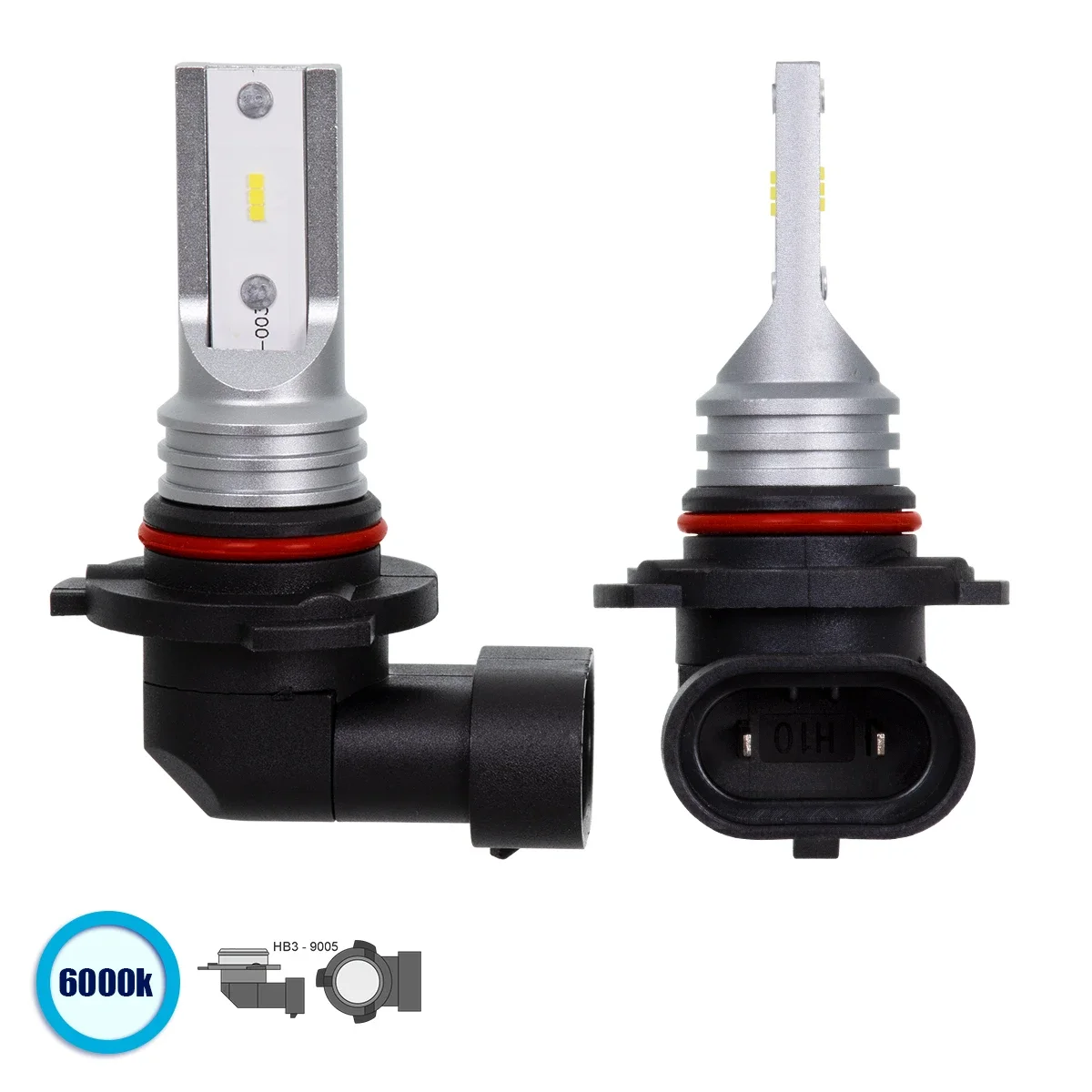 Φωτογραφία προϊόντος: GloboStar® GloboStar HB3 9005 F2S Line KIT Βασικού Φωτισμού Αυτοκινήτου-Μοτοσυκλέτας 3nd Gen CanBus LED CREE CXB 100W 14000lm DC 12V Αδιάβροχο IP66 Λευκό 6000K