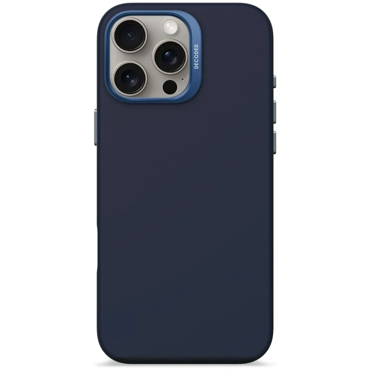Φωτογραφία προϊόντος: GR Decoded Silicone Case for iPhone 16 Pro Max Navy έως 12 άτοκες δόσεις ή 24 δόσεις