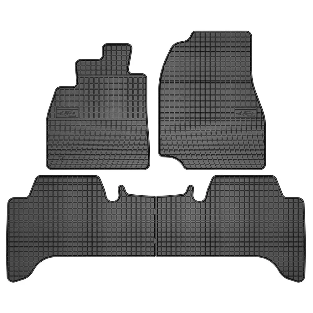 Φωτογραφία προϊόντος: Toyota Land Cruiser J100 (1998-2007) λαστιχένια μαύρα πατάκια Frogum El Toro - 4τμχ