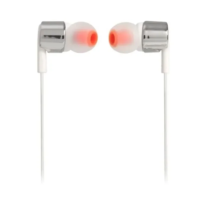 Φωτογραφία προϊόντος: JBL T210E InEar Universal Headphones 1-button Mic/Remote (Grey) έως 12 άτοκες δόσεις ή 24 δόσεις