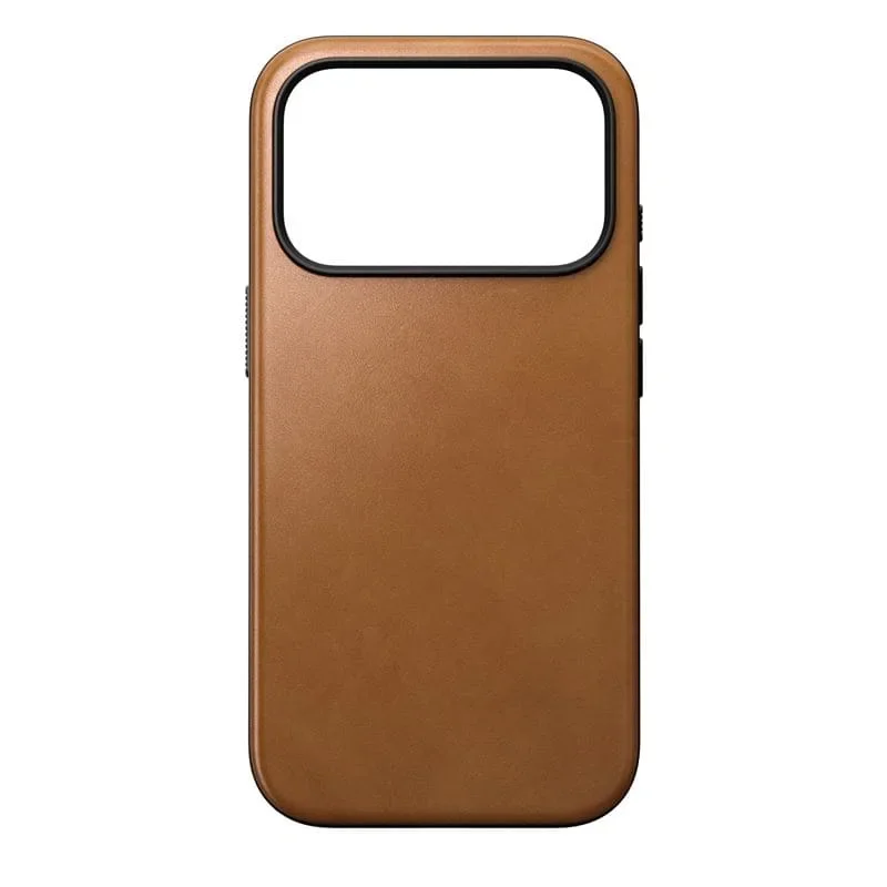 Φωτογραφία προϊόντος: GR Nomad Modern Leather Case for iPhone 17 Pro English Tan έως 12 άτοκες δόσεις ή 24 δόσεις