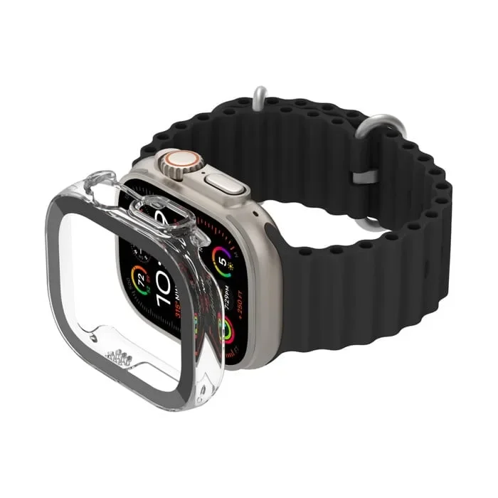 Φωτογραφία προϊόντος: GR Belkin ScreenForce TemperedCurve 2-in-1 Treated Screen Protector + Bumper for Apple Watch Ultra/Ultra 2 έως 12 άτοκες δόσεις ή 24 δόσεις