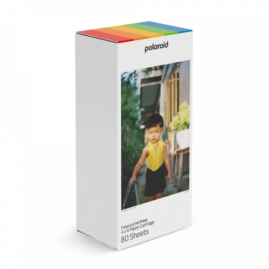 Φωτογραφία προϊόντος: GR Polaroid Hi-Print 4x6 Paper Cartridge 80 Sheets έως 12 άτοκες δόσεις ή 24 δόσεις