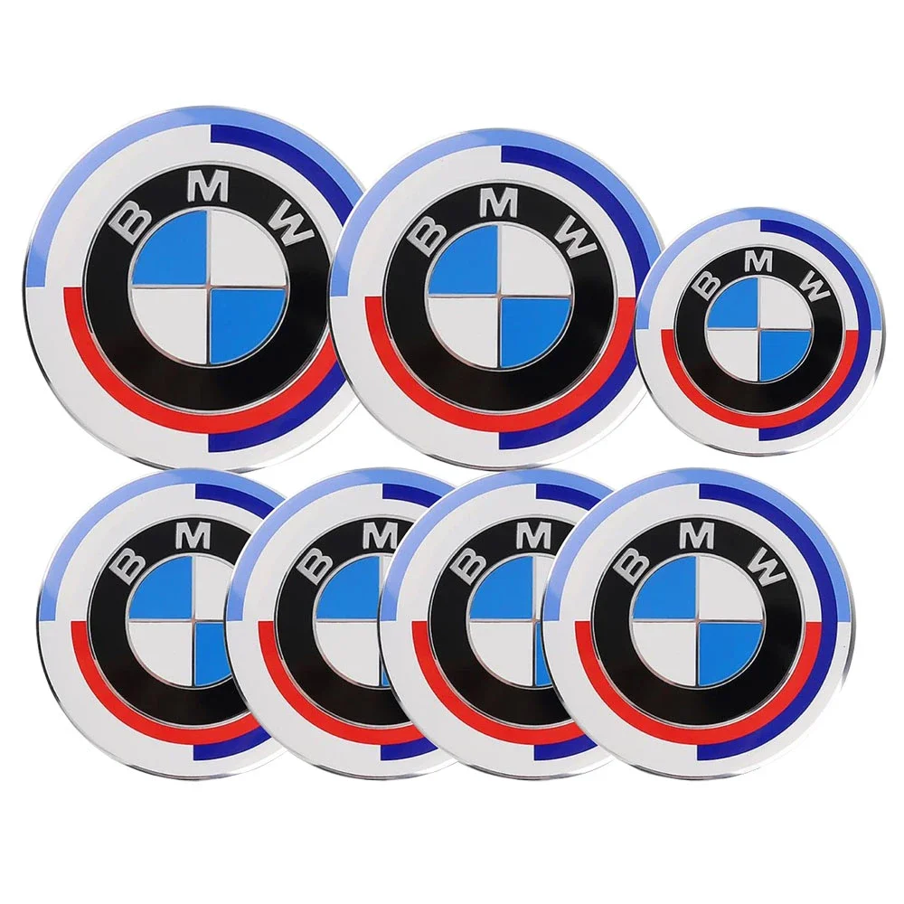 Φωτογραφία προϊόντος: OEM BMW 50th Anniversary σετ 7τμχ (καπό-τιμόνι-ζάντες)