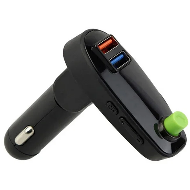 Φωτογραφία προϊόντος: Allison Fm transmitter ALS-A812 με bluetooth, 2 USB και οθόνη LCD μαύρο 1 τεμάχιο