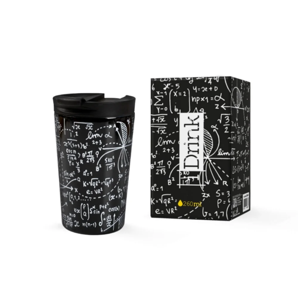 Φωτογραφία προϊόντος: TOTAL GIFT ID0244 ΚΟΥΠΑ i DRINK TRAVEL MUG 260ml MATH