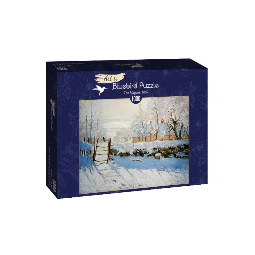 Φωτογραφία προϊόντος: Bluebird Puzzle-60041-Claude Monet -The Magpie,1869-Παζλ 1000 pieces